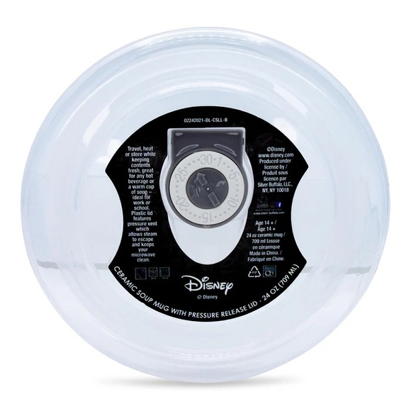 Mickey & Minnie Mouse Ceramic Soup Mug - Picture 5 of 16